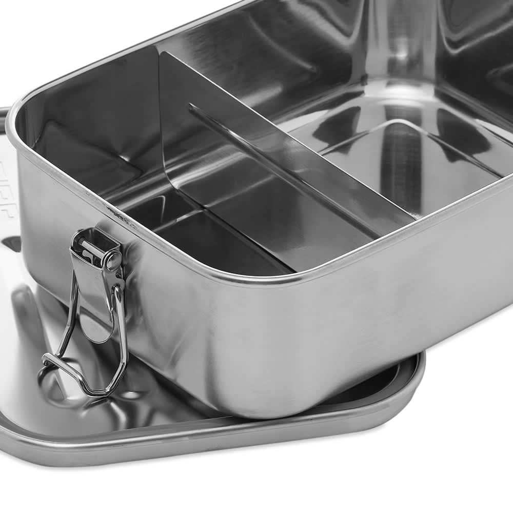 Portavivande SIGG Selenite In Acciaio Inox 18/8 - 0.75L, Design Gemstone, Con Separatore E Anello Silicone