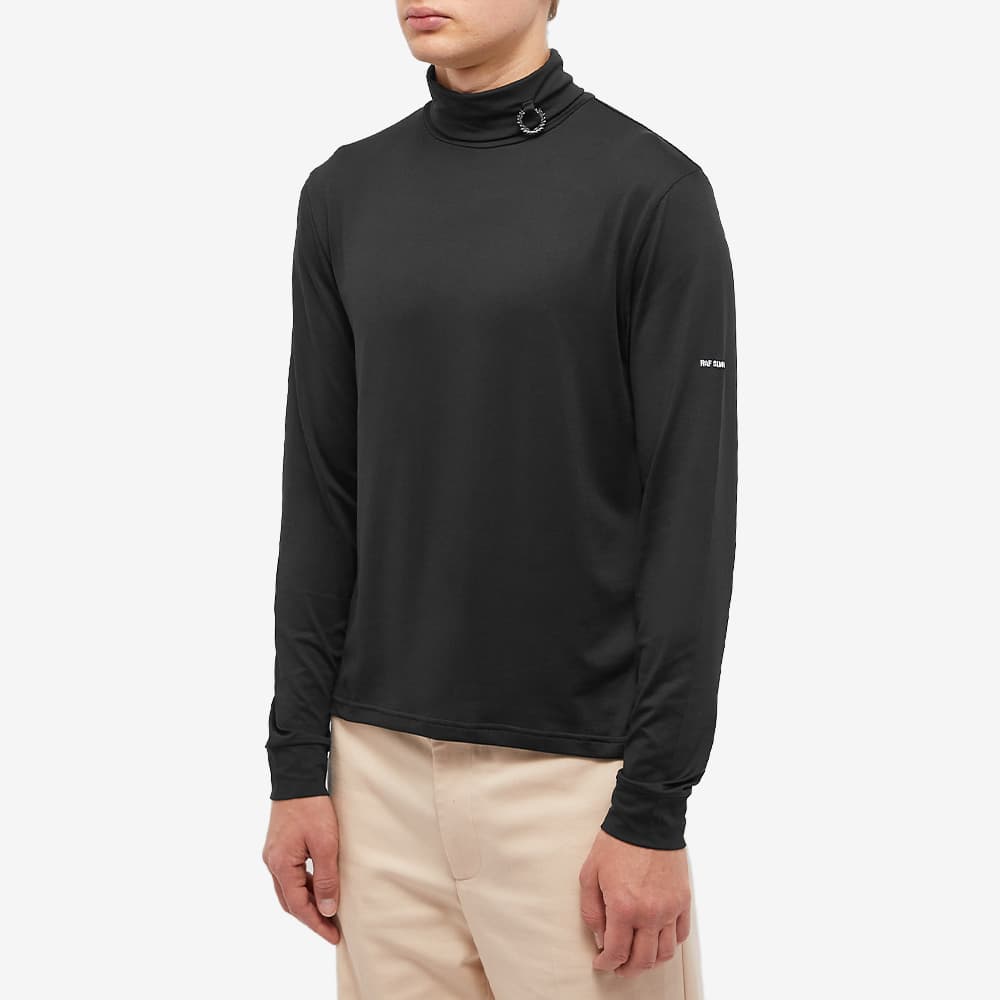 raf simons fred perry roll neck