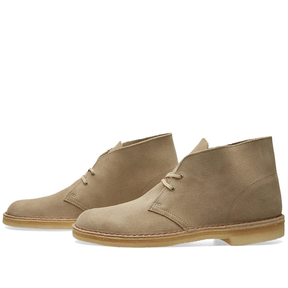 clarks desert boot sand