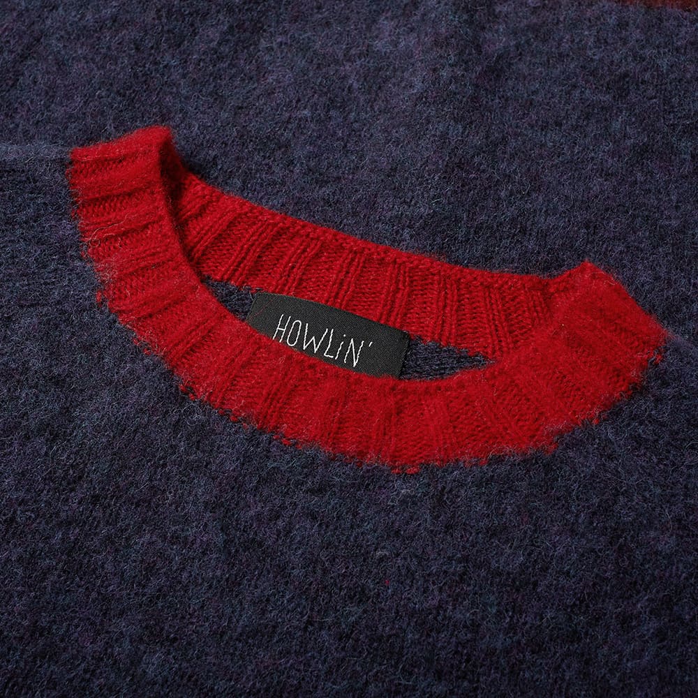 Howlin Behind The Light Contrast Crew Knit Night Dub Fotomagazin
