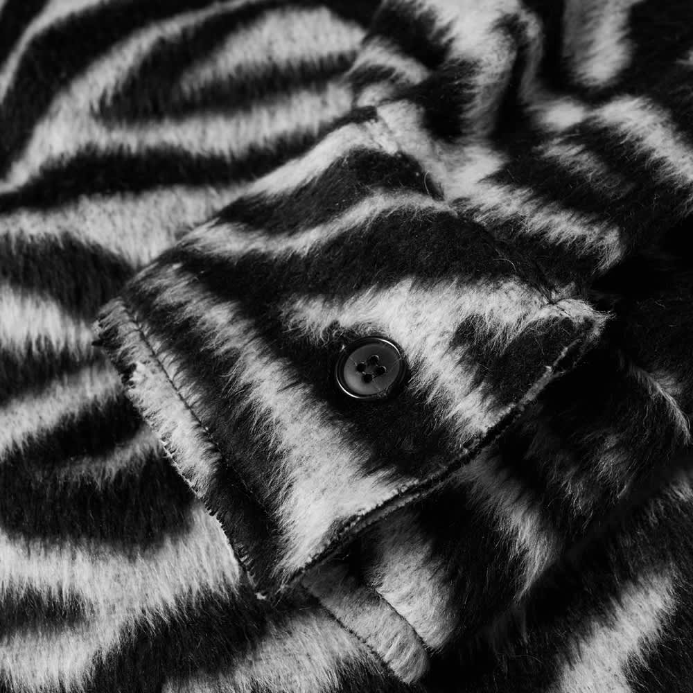 Palm Angels Zebra Overshirt Black | END.