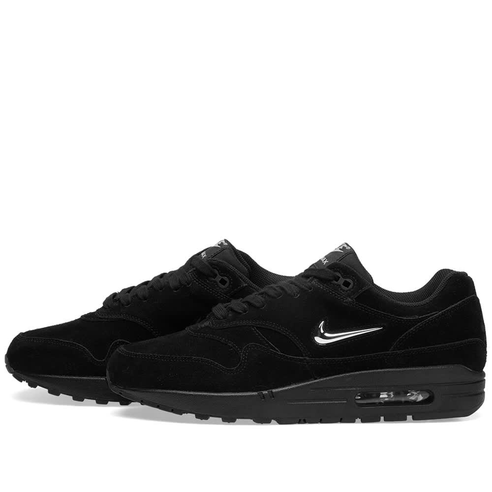 air max 1 black and grey