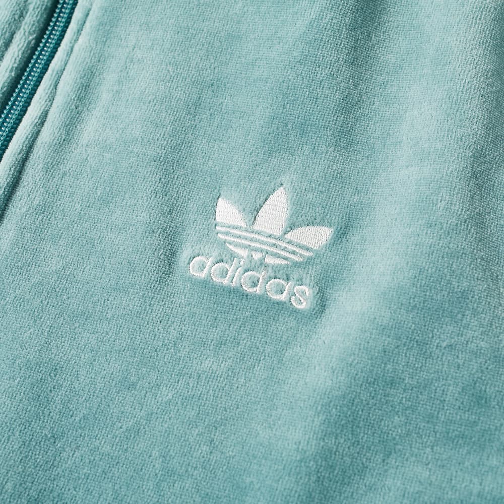 adidas cozy half zip vapour steel