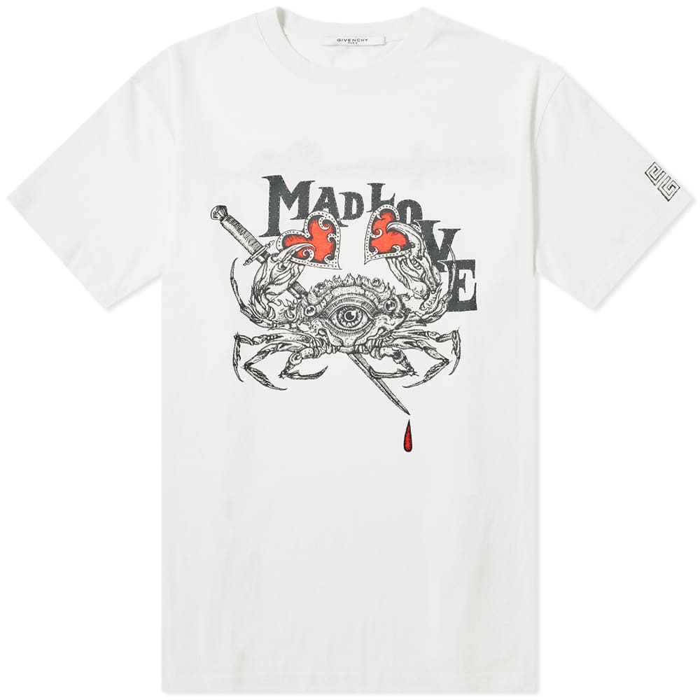 Givenchy mad love tour t shirt clearance