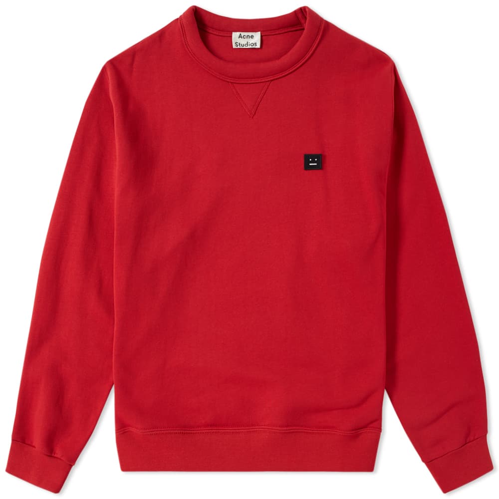 Acne studios red hoodie clearance