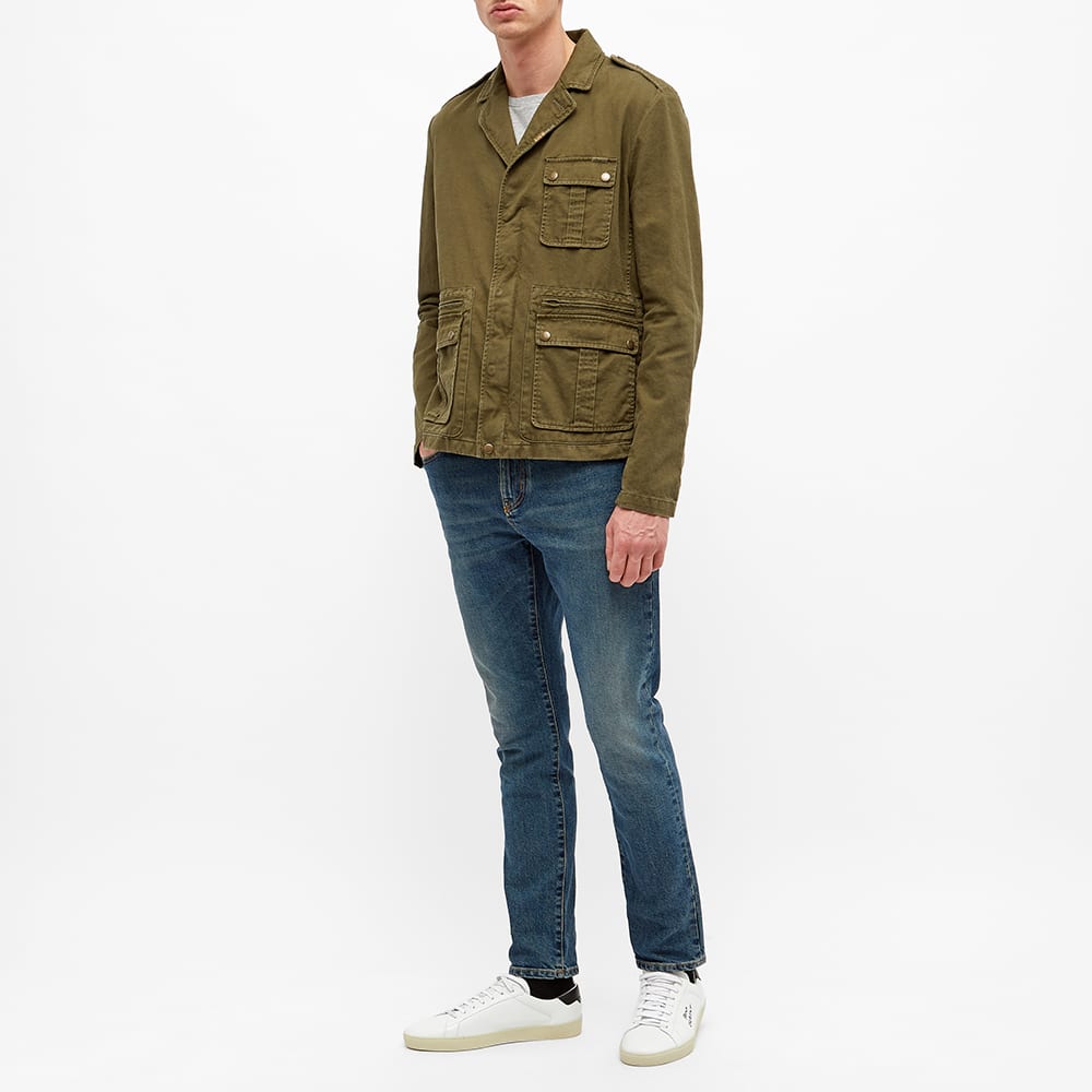 Saint Laurent Military Jacket Khaki END.