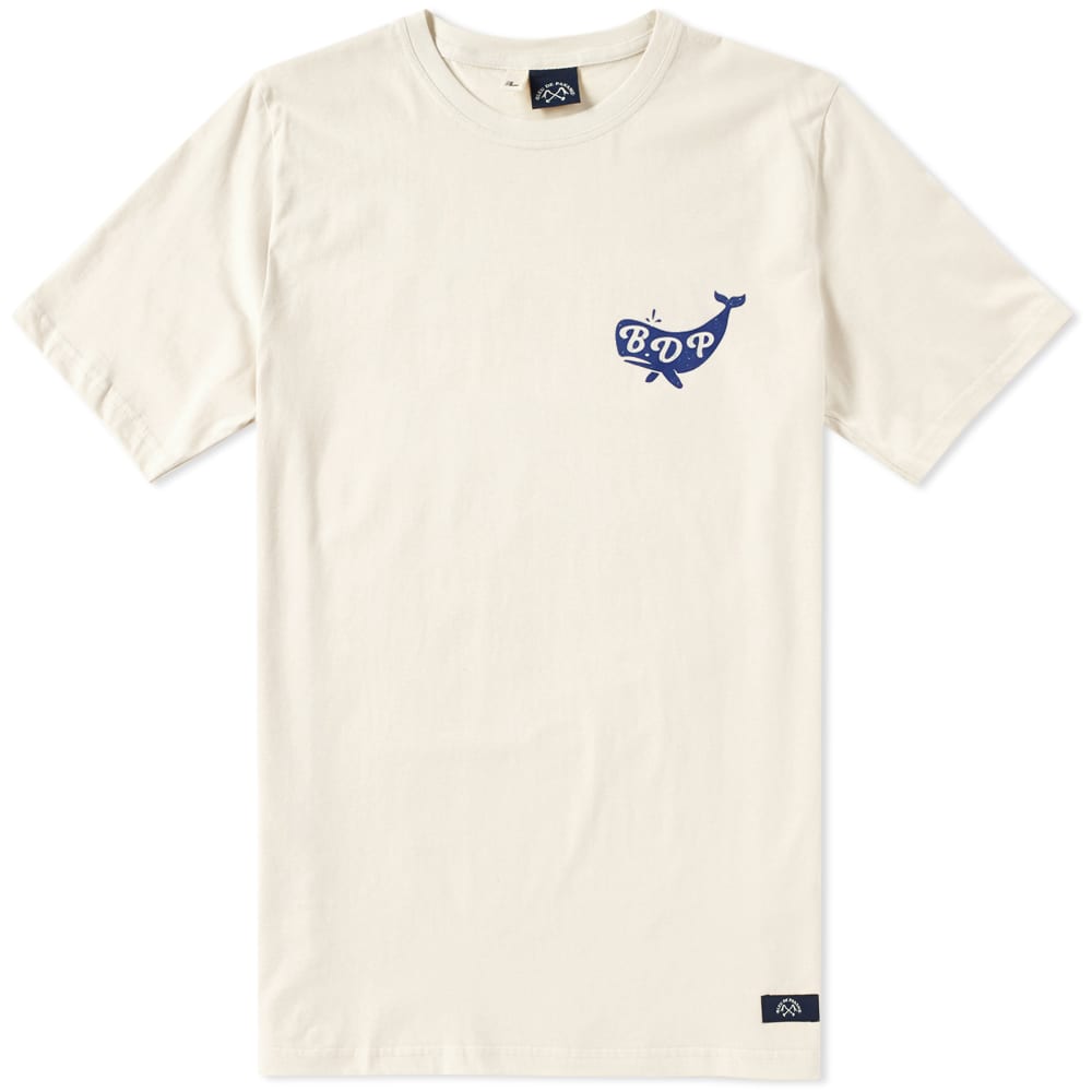 Bleu De Paname Whale Logo Tee Ecru End