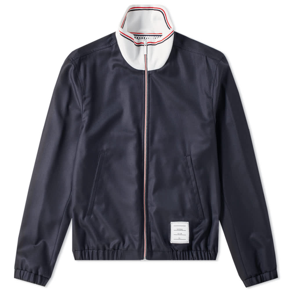 Thom Browne Funnel Neck Track Jacket Navy END. (US)