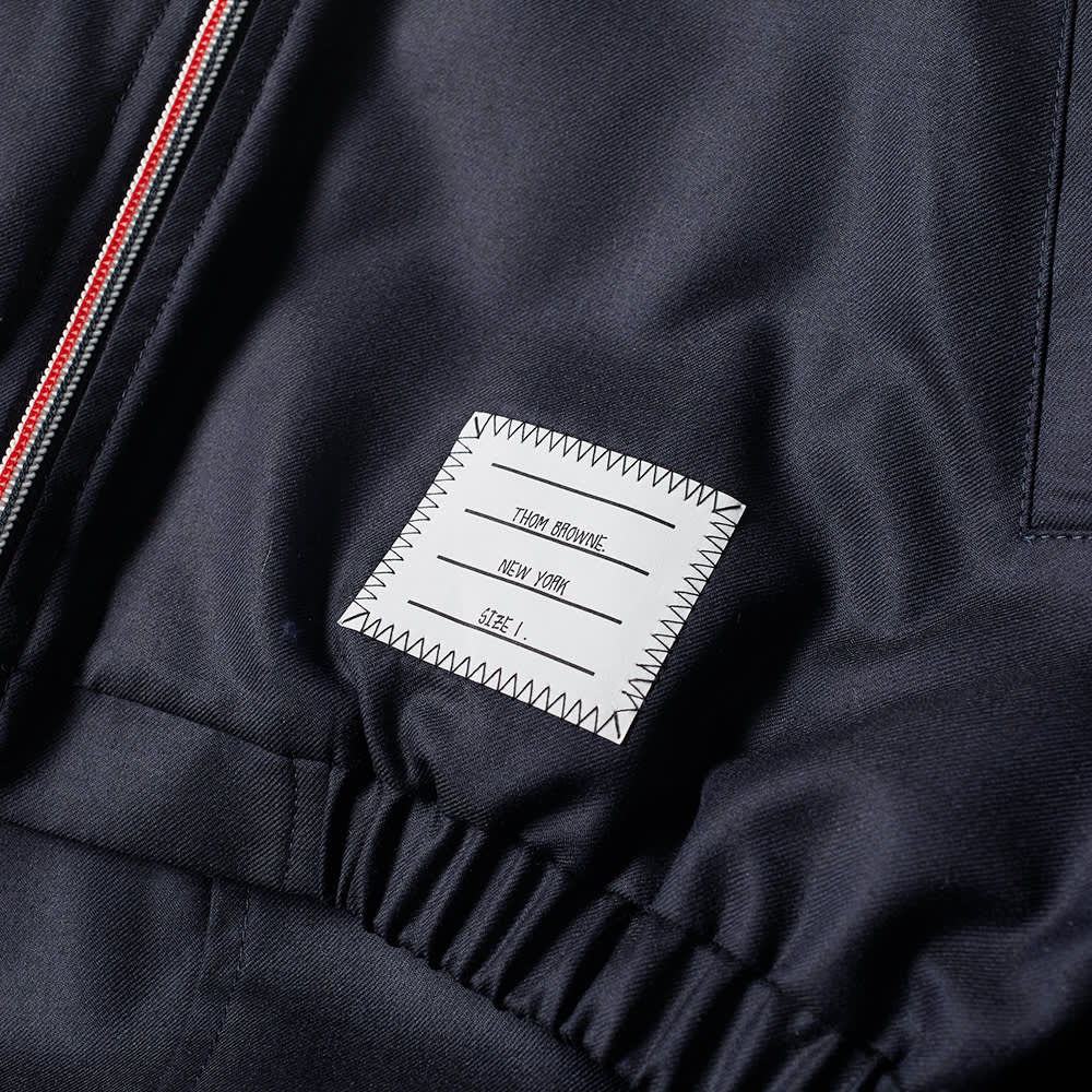 Thom Browne Funnel Neck Track Jacket Navy END.