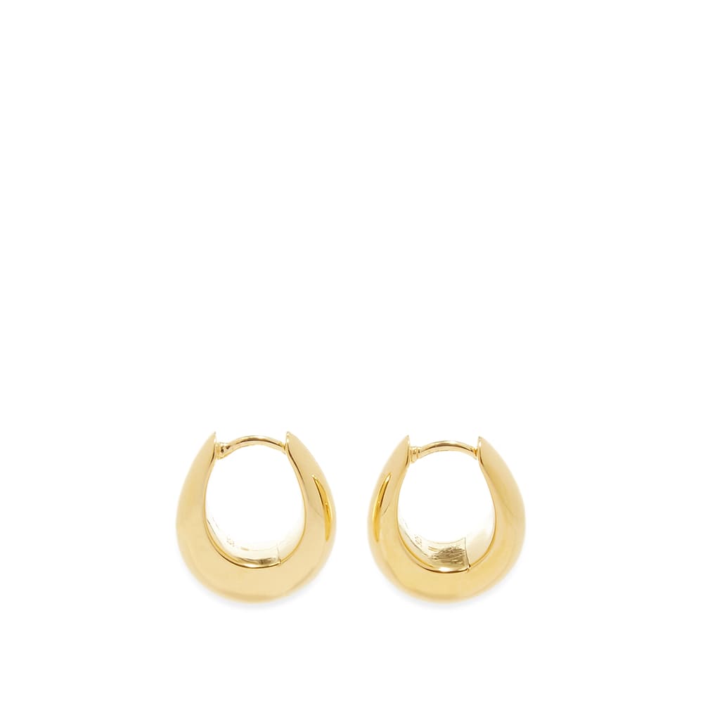 Tom wood ice hoop small gold clearance