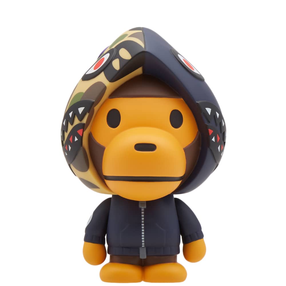 A Bathing Ape X Medicom Vcd Baby Milo Shark Navy End