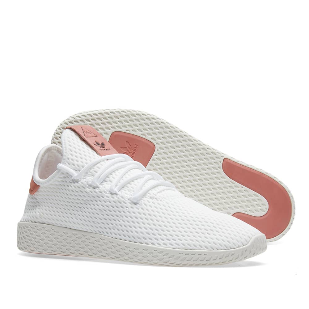 pharrell williams tennis hu shoes pink