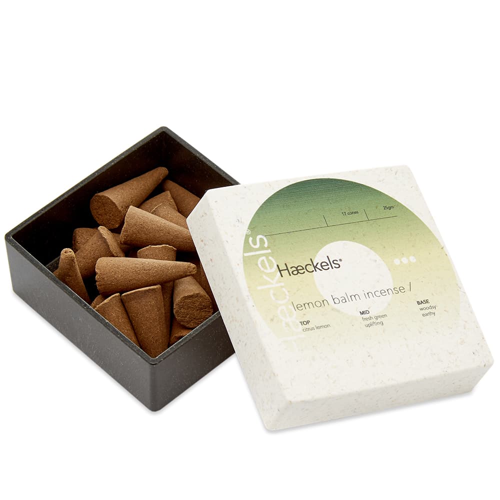 Haeckels Lemon Balm Incense Cones 17 Cones END. (HK)
