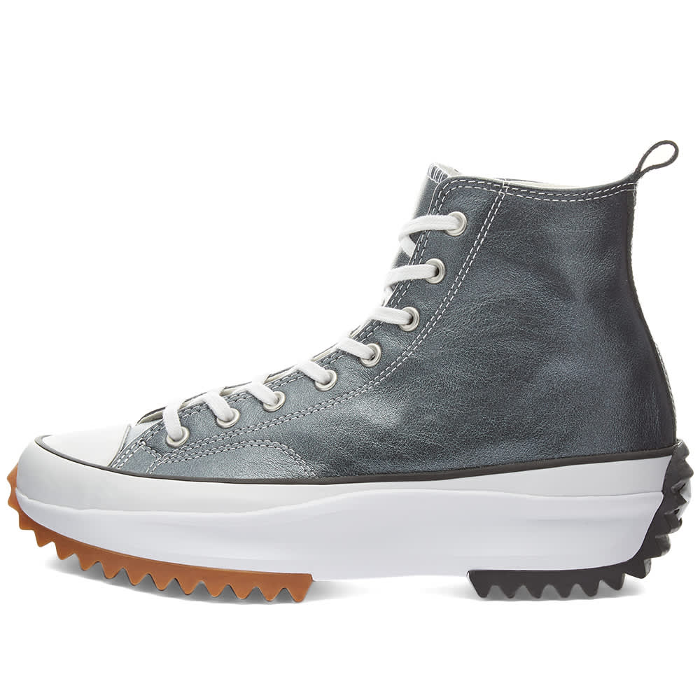 Converse Run Star Hike Hi Black, White & Gum | END.