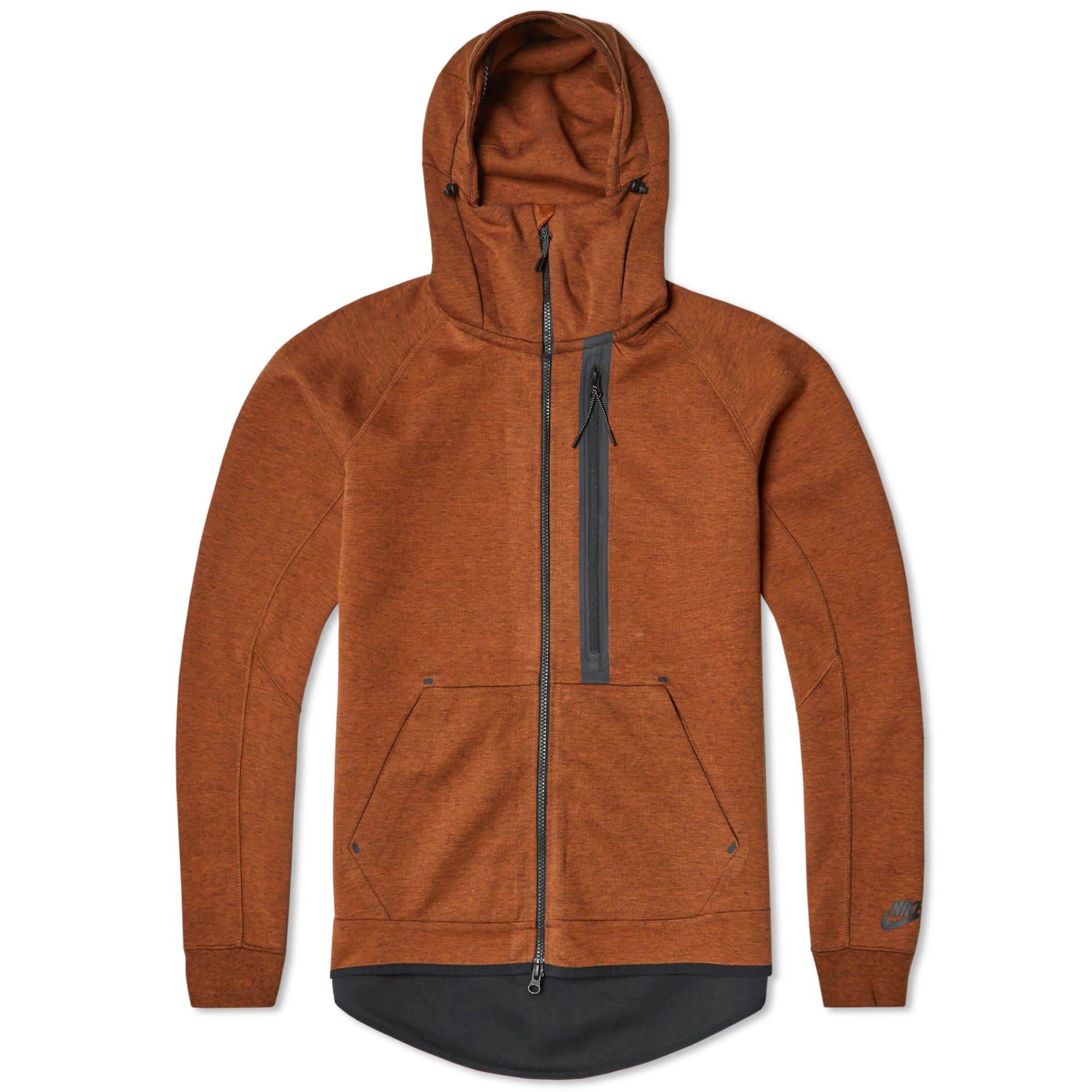 Nike Tech Fleece Hero Hoody Tawny & Black | END. (Europe)