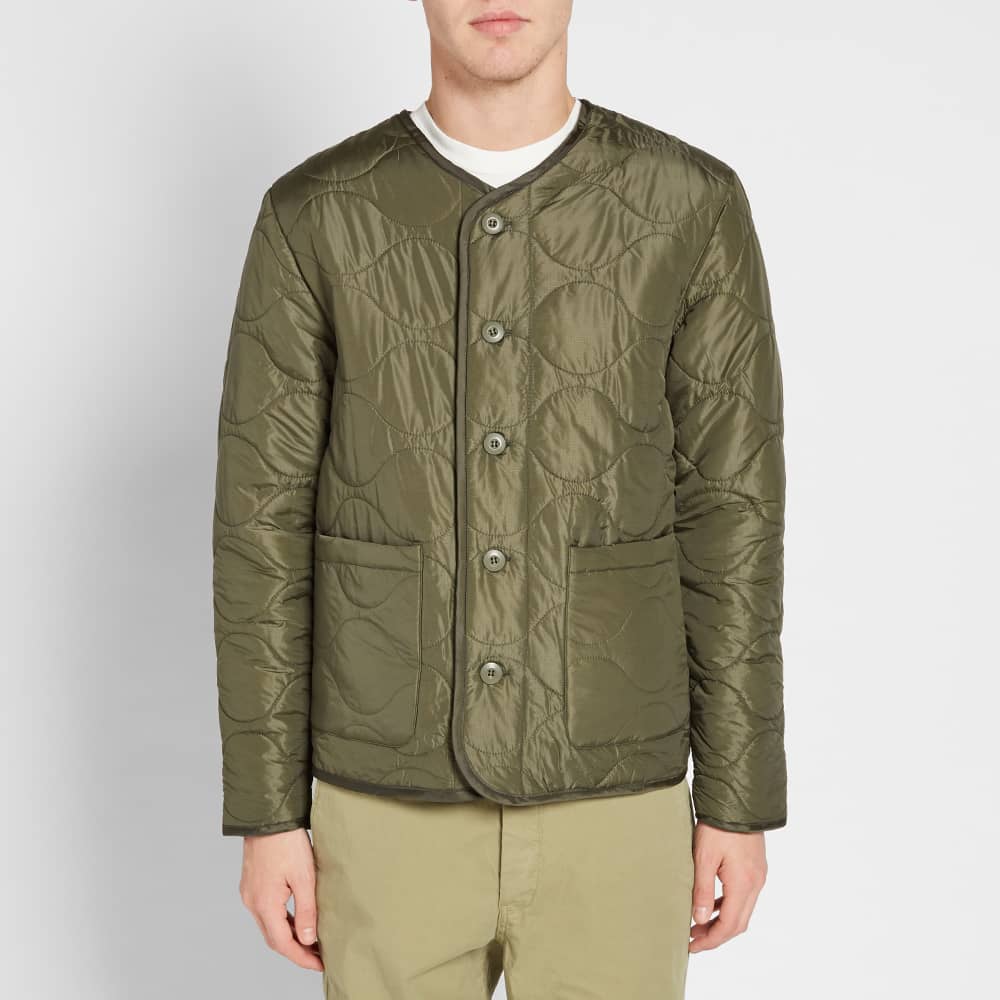 Stussy Quilted Military Liner Jacket Olive END. (ES)