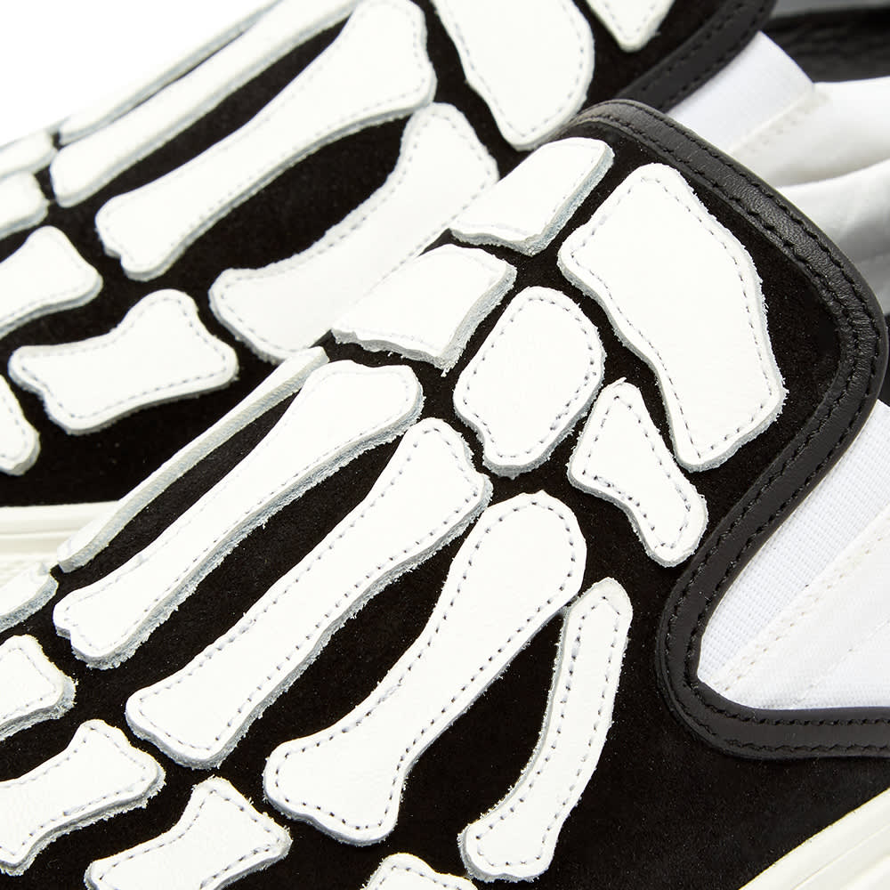 amiri skeleton slip on black