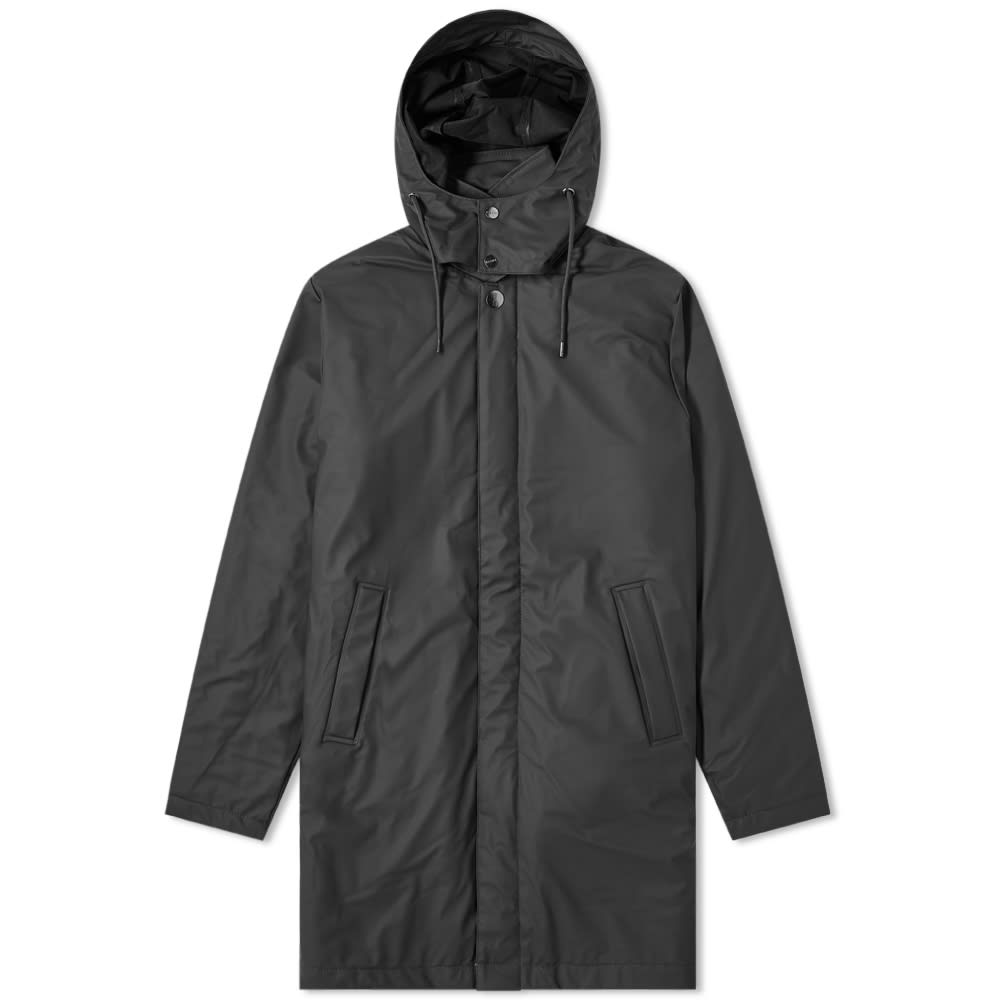 RAINS Mac Coat Black END. (AU)