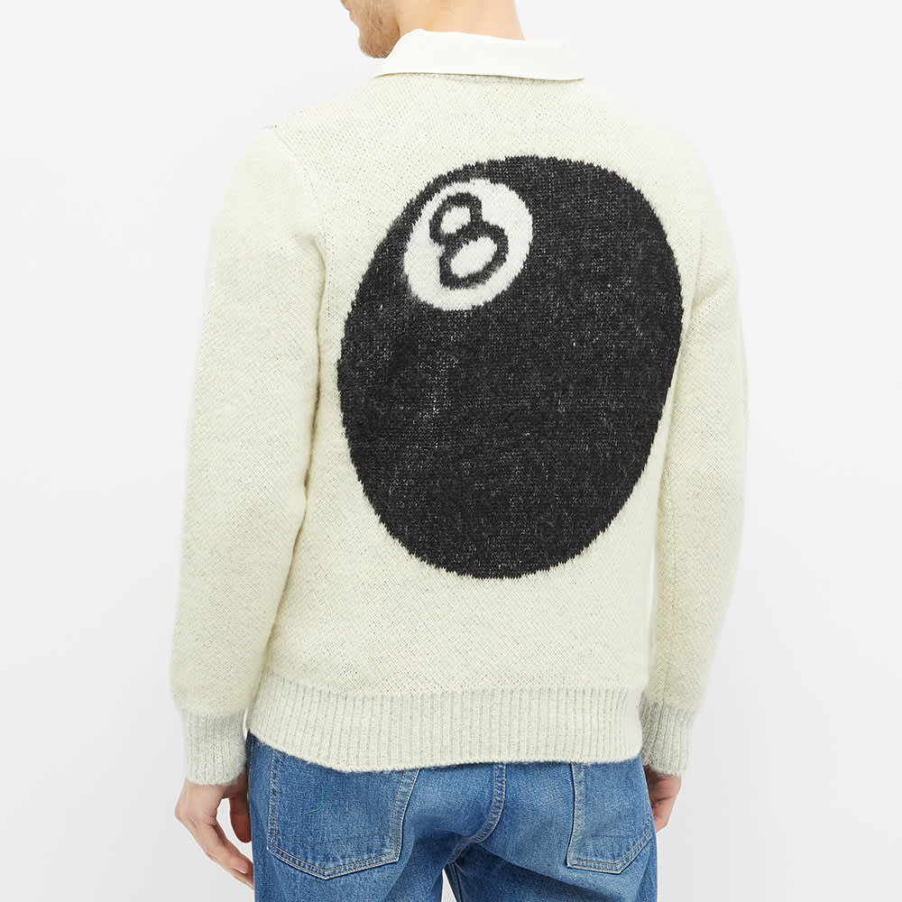 stussy 8ball mohair sweater