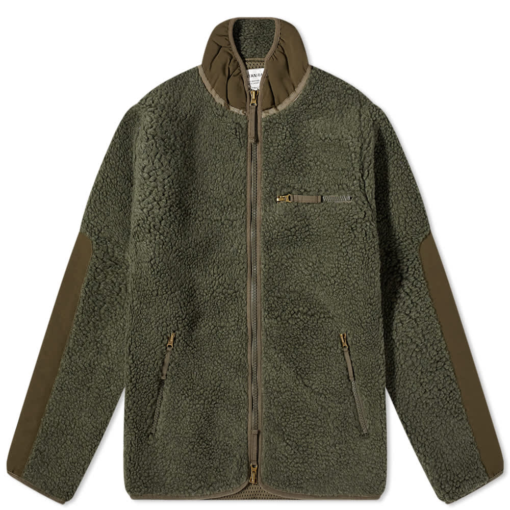 Stan Ray High Pile Fleece Jacket Olive 