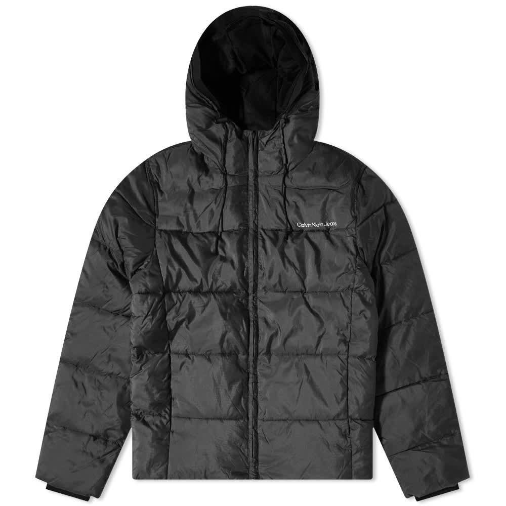Calvin Klein Logo Tape Down Jacket Black END. (DE)