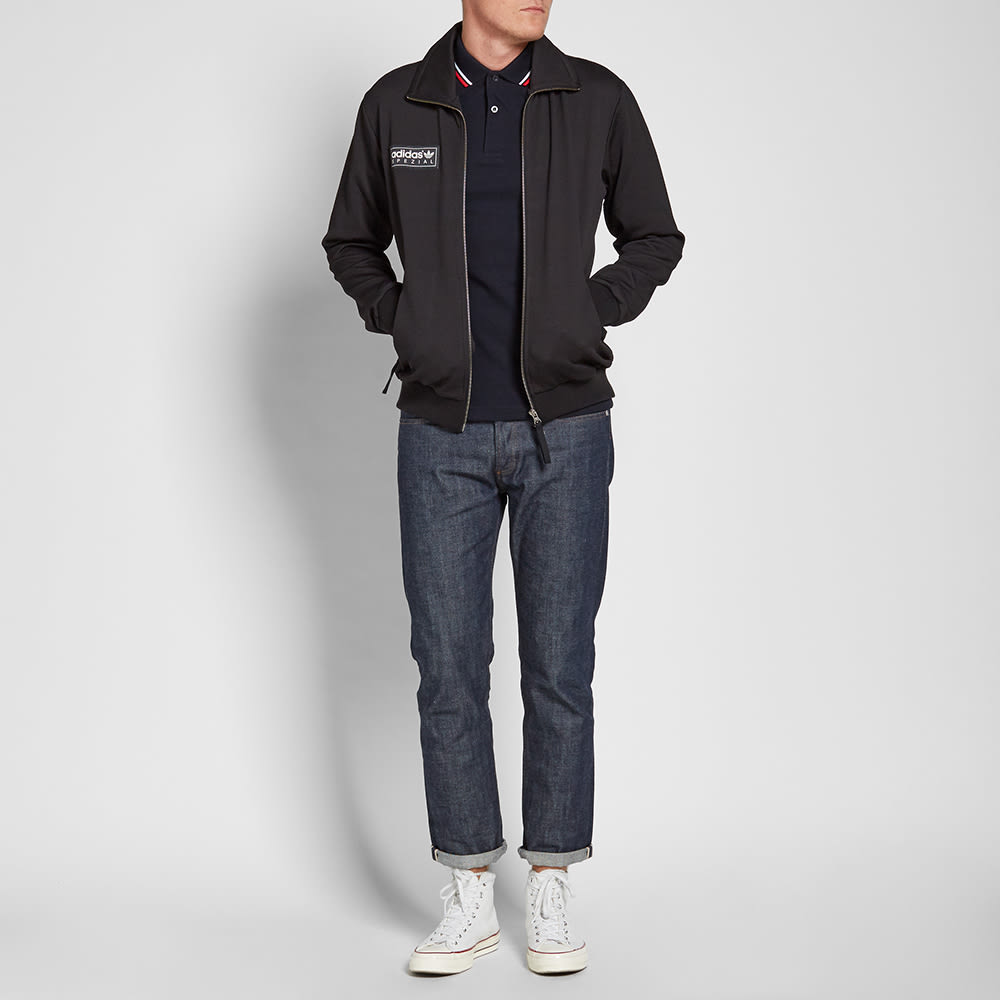 adidas originals beckenbauer track top black