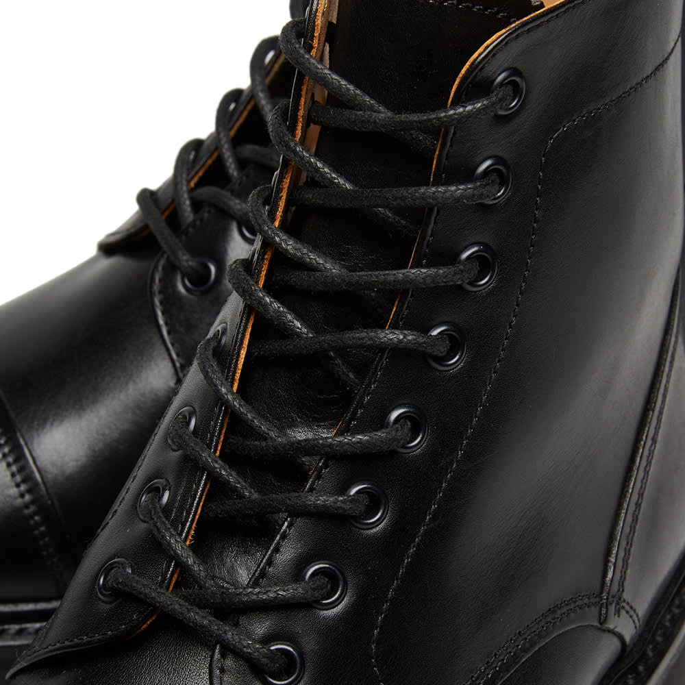 grenson joseph commando sole toe cap boot