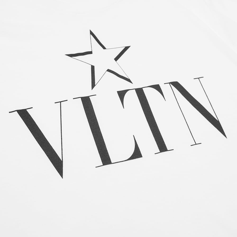 Valentino VLTN Star Logo Tee White & Black | END.