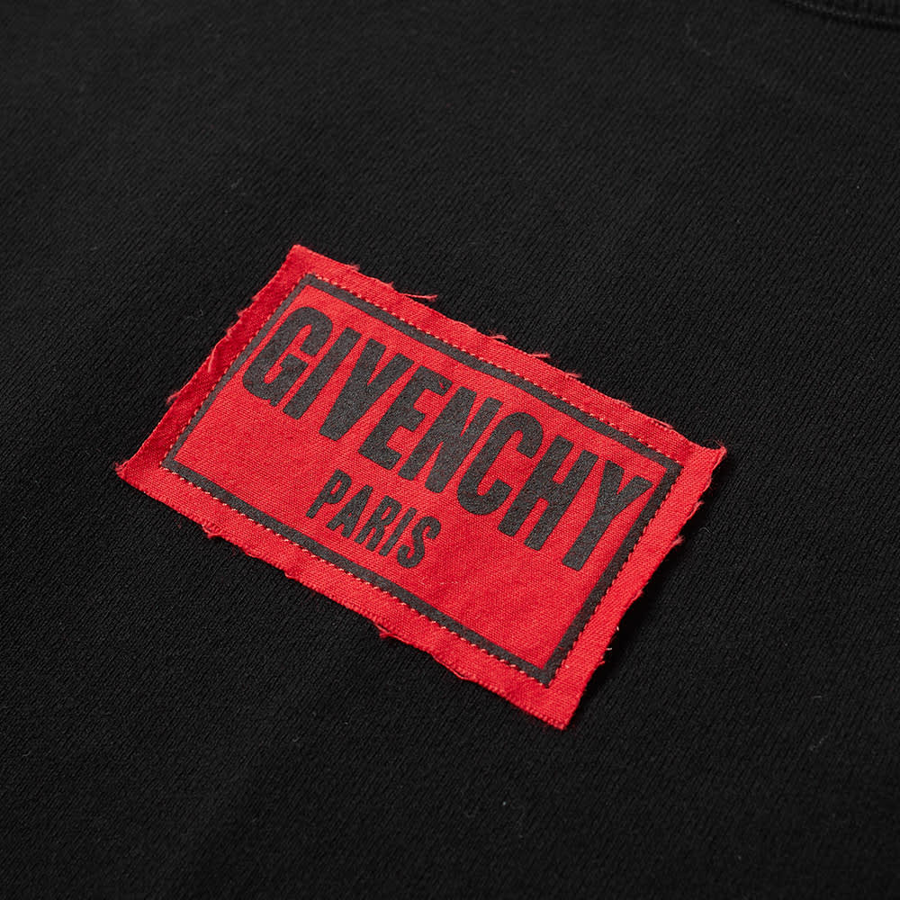 Givenchy Distressed Box Logo Crewneck Sweat