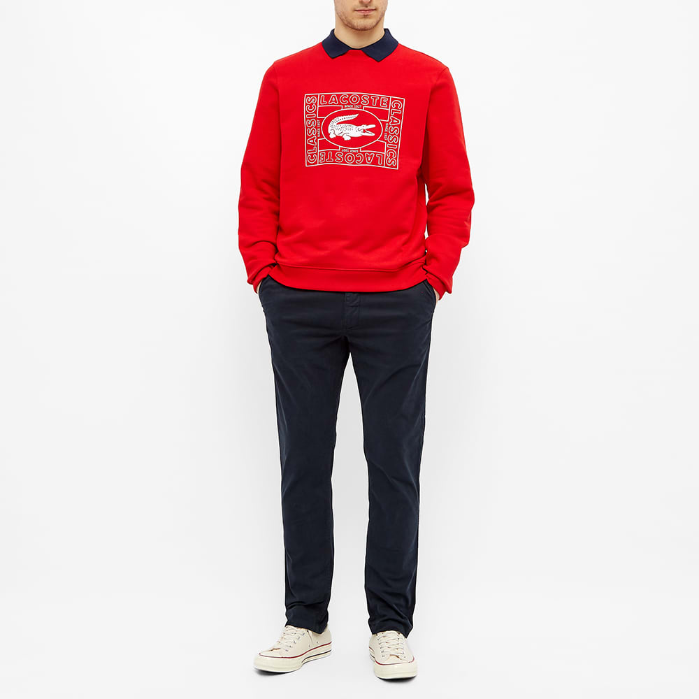 Red vintage crewneck clearance
