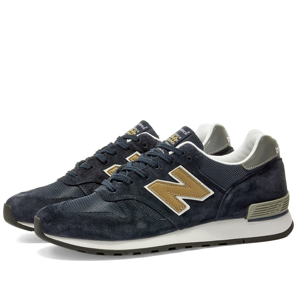 new balance navy gold