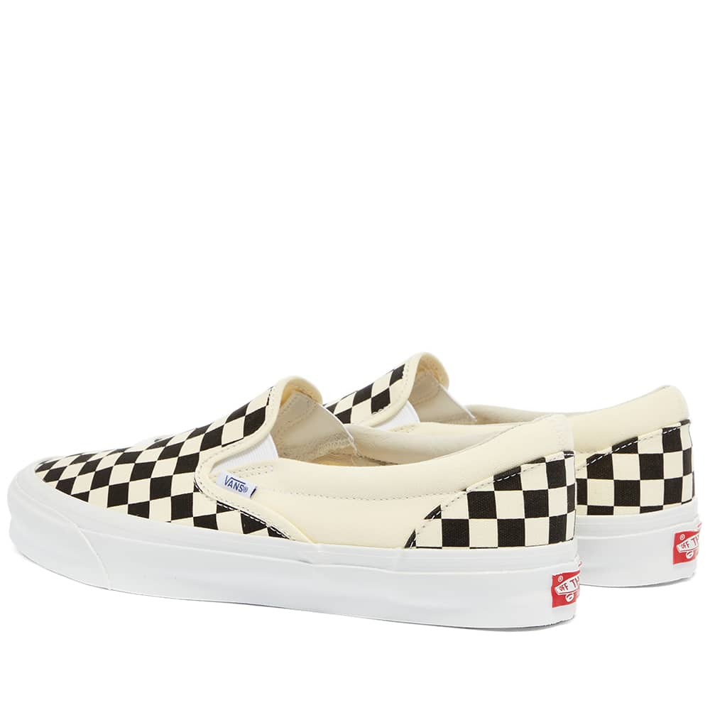 vans vault slip on checkerboard