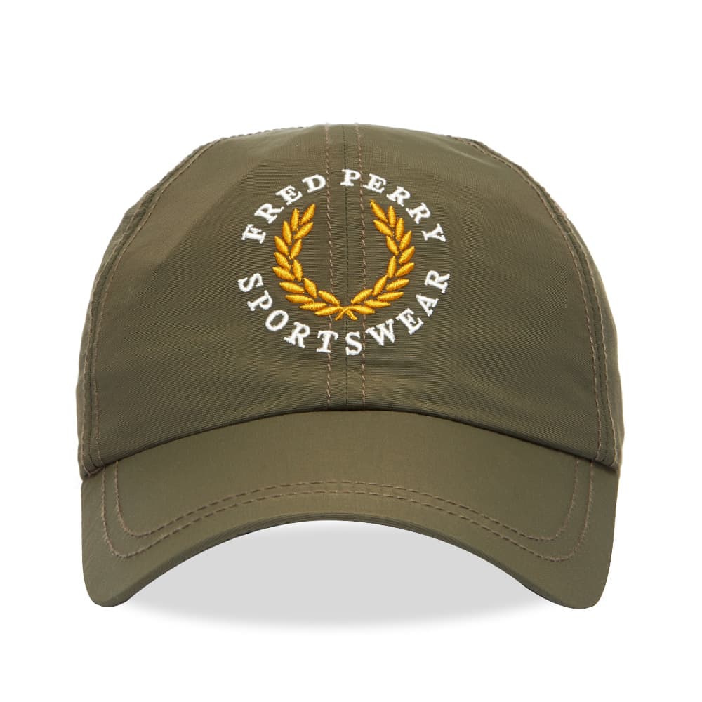 Fred Perry Embroidered Logo Baseball Cap Military Green END. (UK)