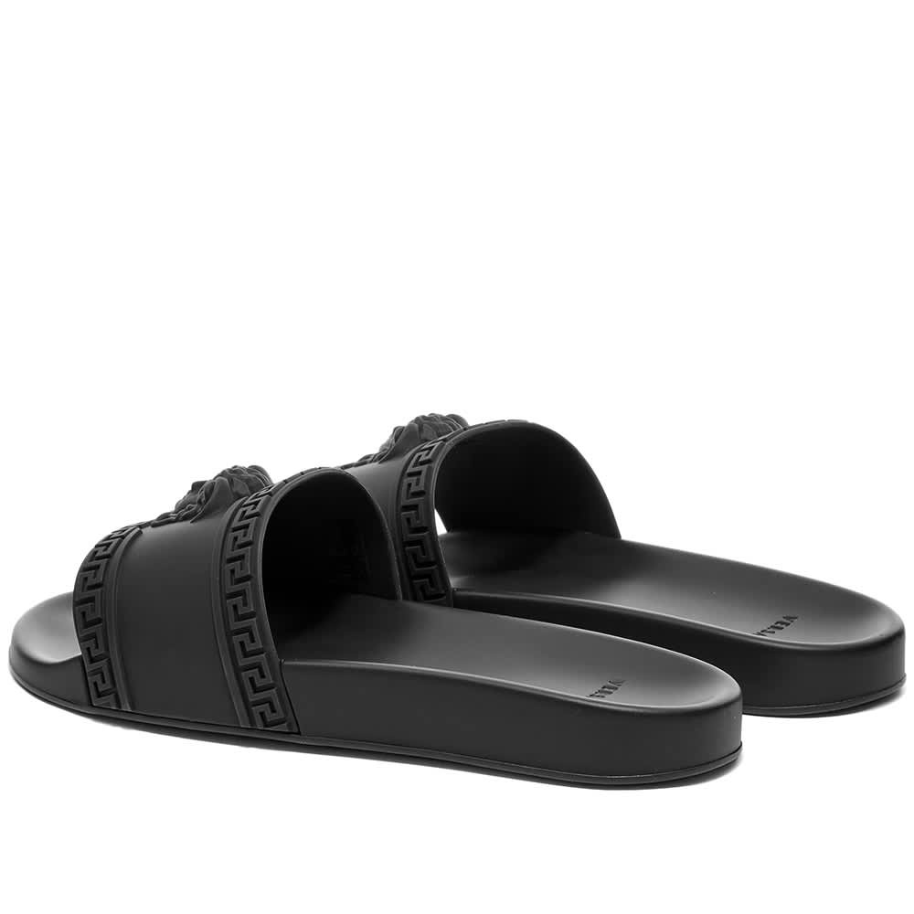 Versace medusa pool slide sandals clearance