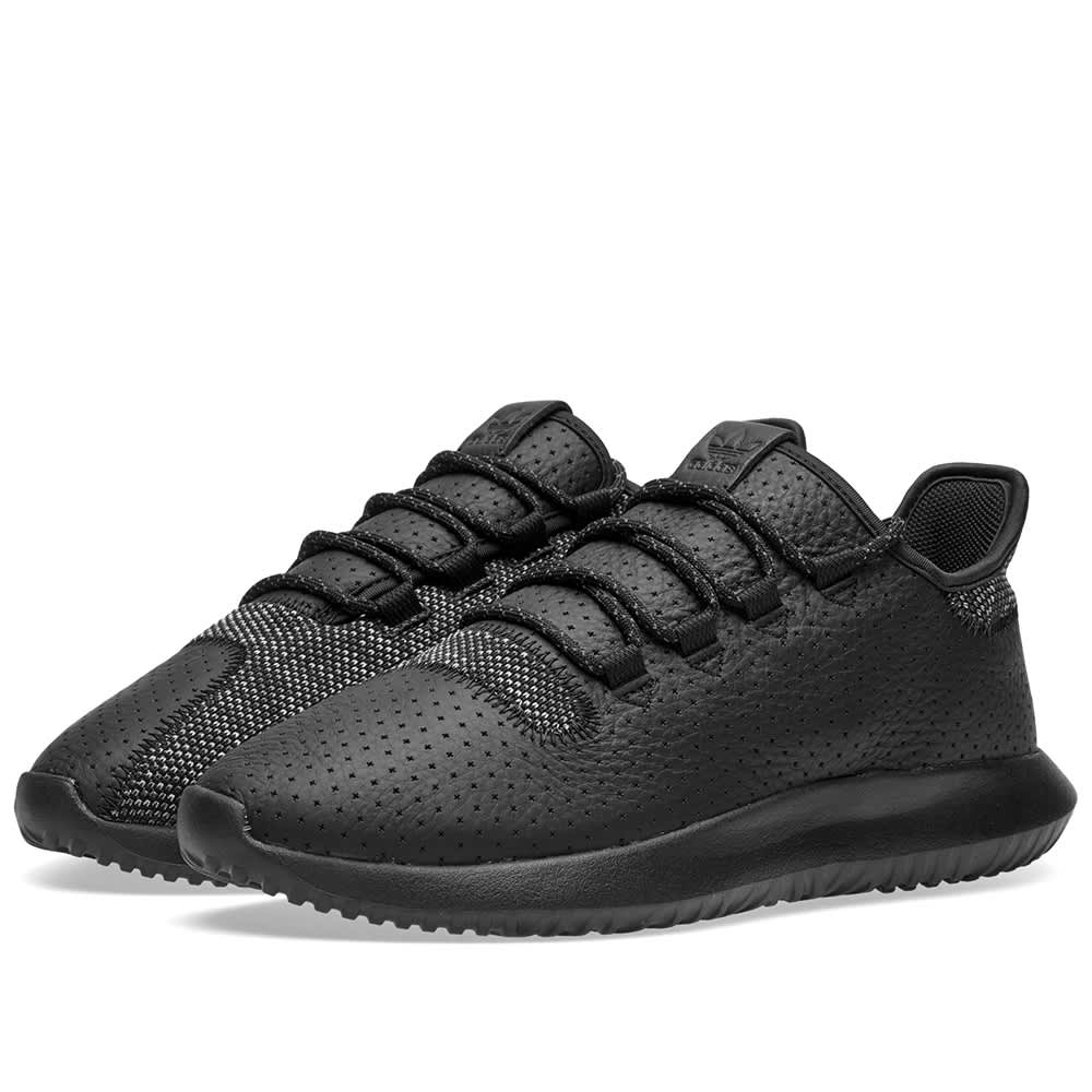 womens adidas tubular shadow black