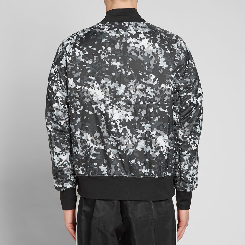 nike camo bomber jacket