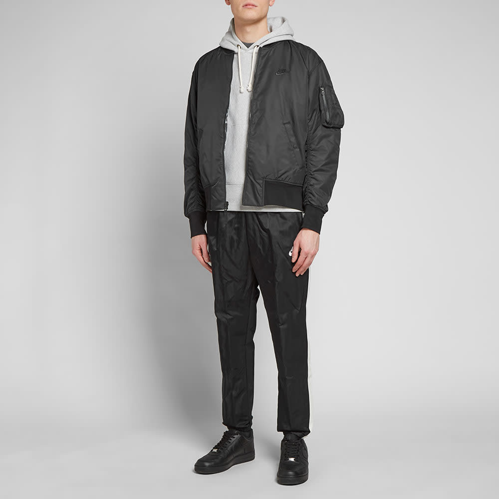 nike camo bomber jacket