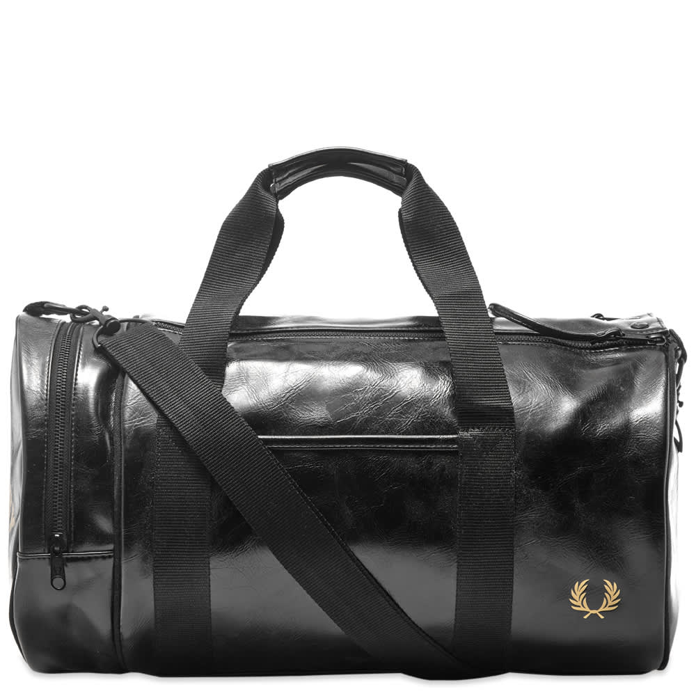 black fred perry bag