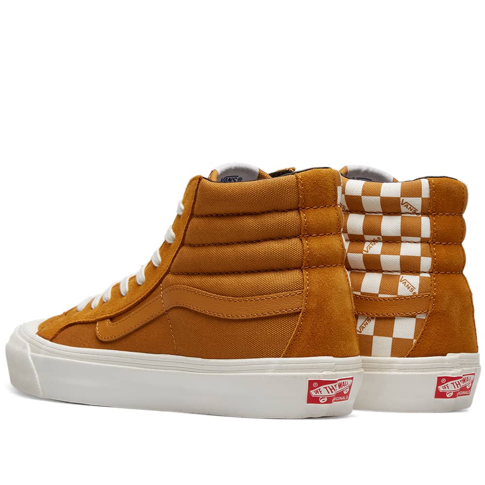 Vans Vault OG Style 138 LX Buckthorn Brown & Checkerboard | END. (US)