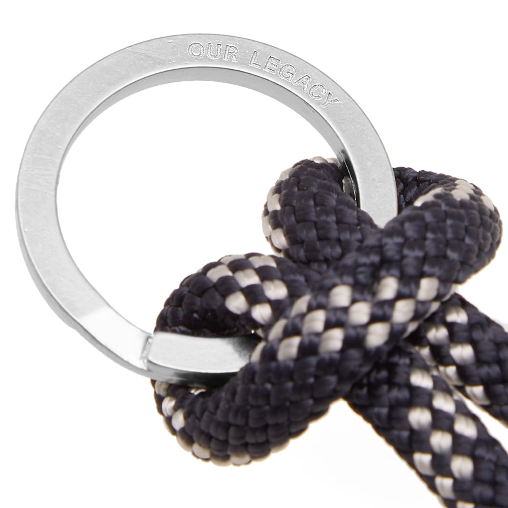 Our Legacy Rope Key Holder Navy END.