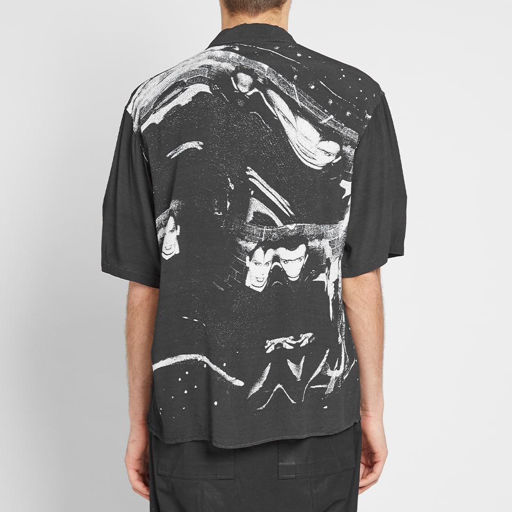 smiley x h&m black shirt