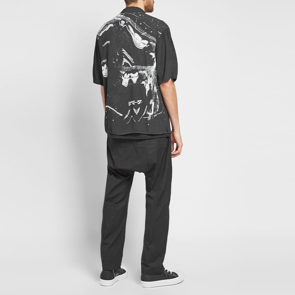 smiley x h&m black shirt