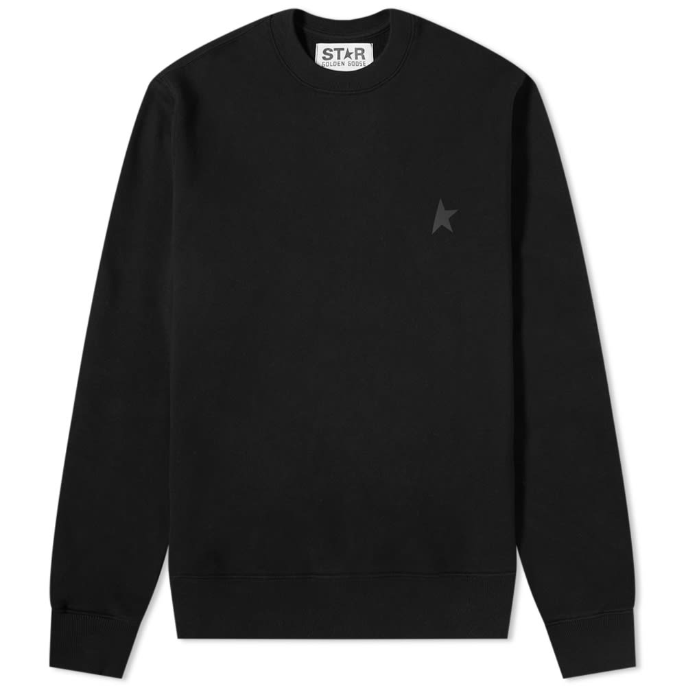 Golden Goose Star Archibald Crew Sweat Black | END.