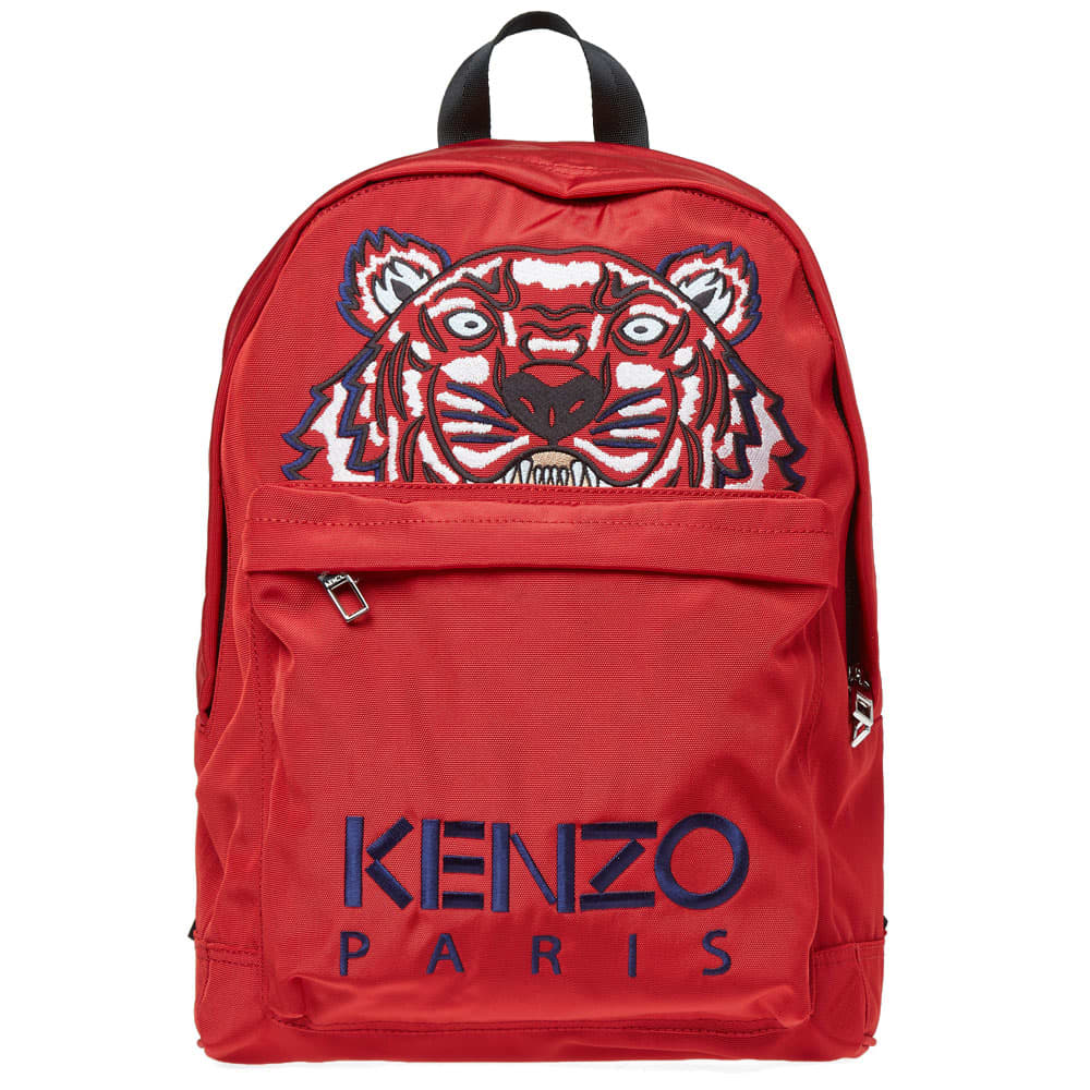 Kenzo Tiger Backpack Red END.