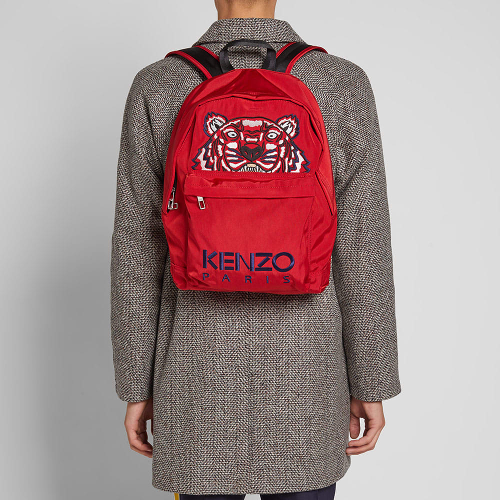 Kenzo Tiger Backpack Red END. (DE)