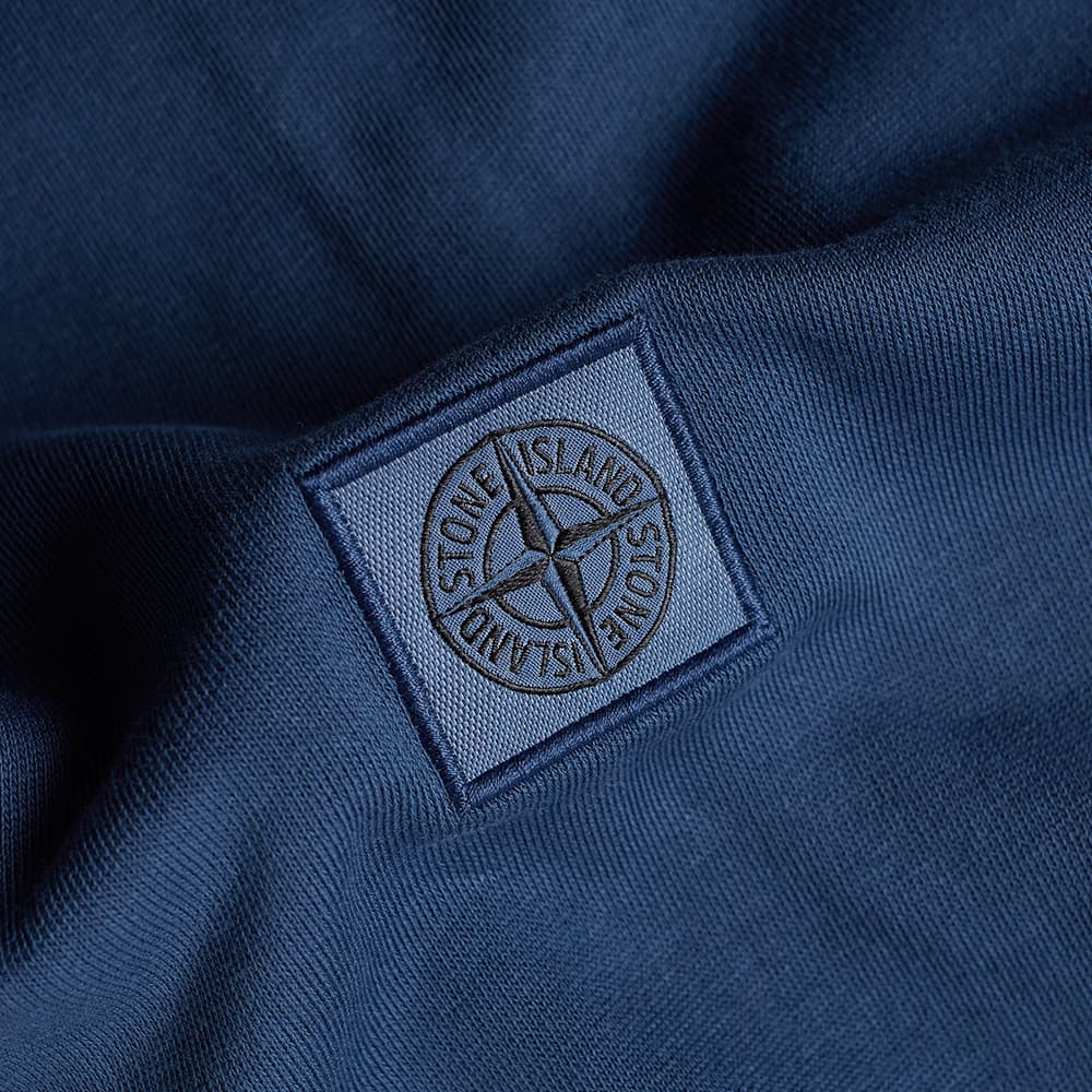 stone island avio blue sweatshirt