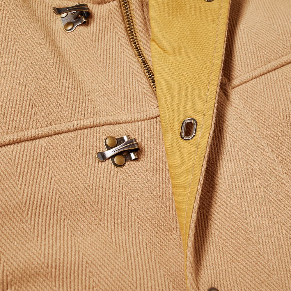 Junya Watanabe MAN Cowhide Varsity Jacket Camel & Beige END. (DK)