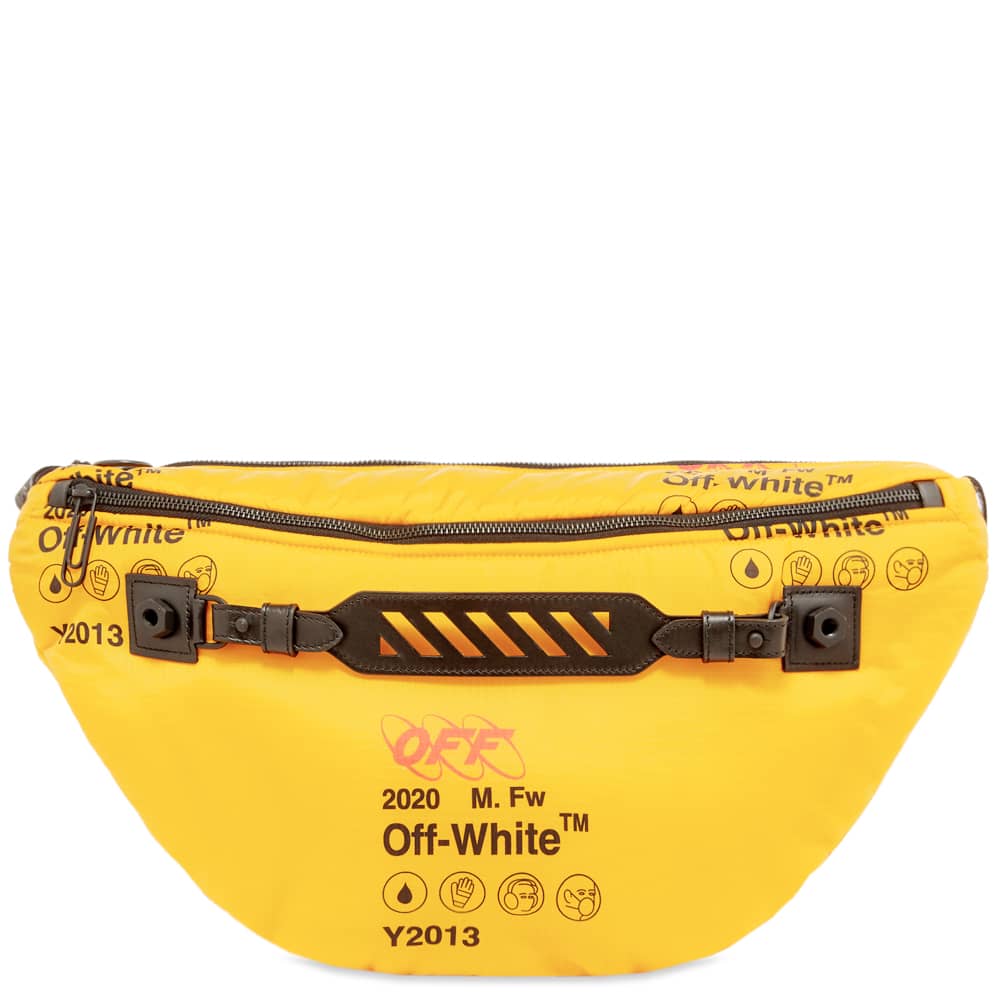 off white bum bag