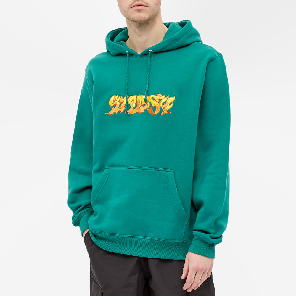 Stussy fire app hoodie Clearance