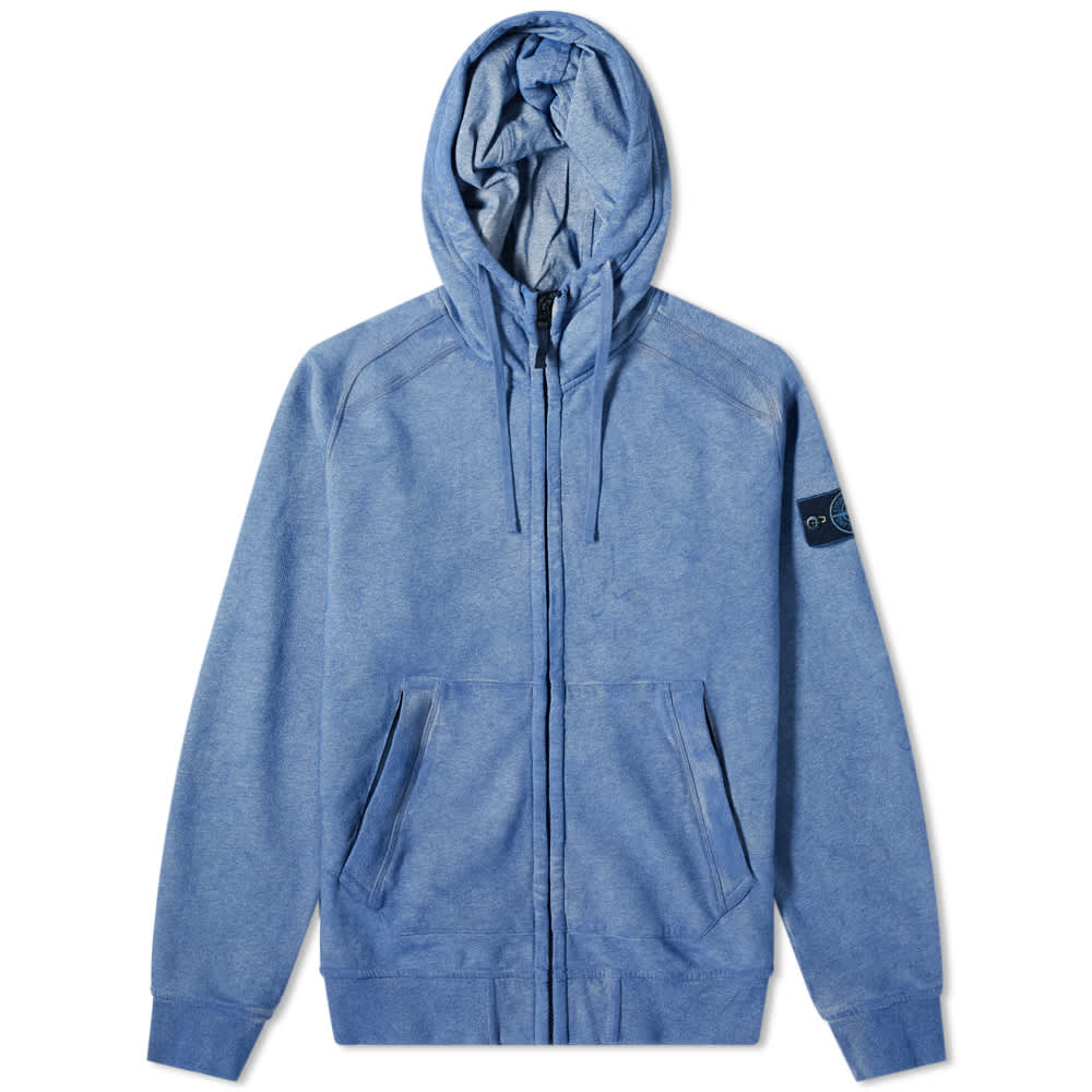 stone island dust treatment hoodie